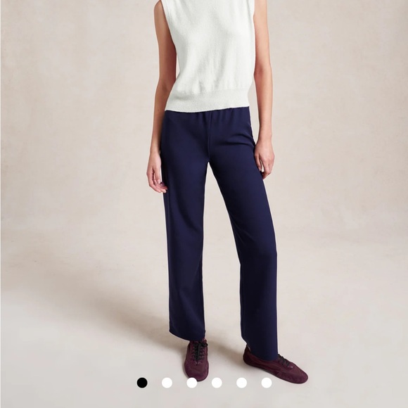 La Ligne Pants - La Ligne Slim Colby Pant in Navy